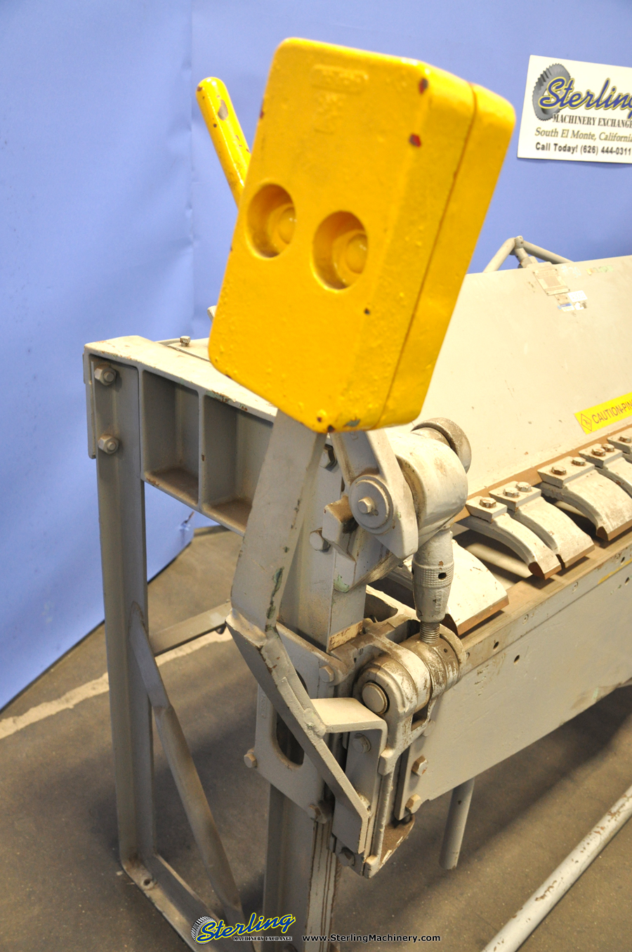 For Sale 12 Ga. x 6' Used Roper Whitney Combination Finger Brake, Mdl