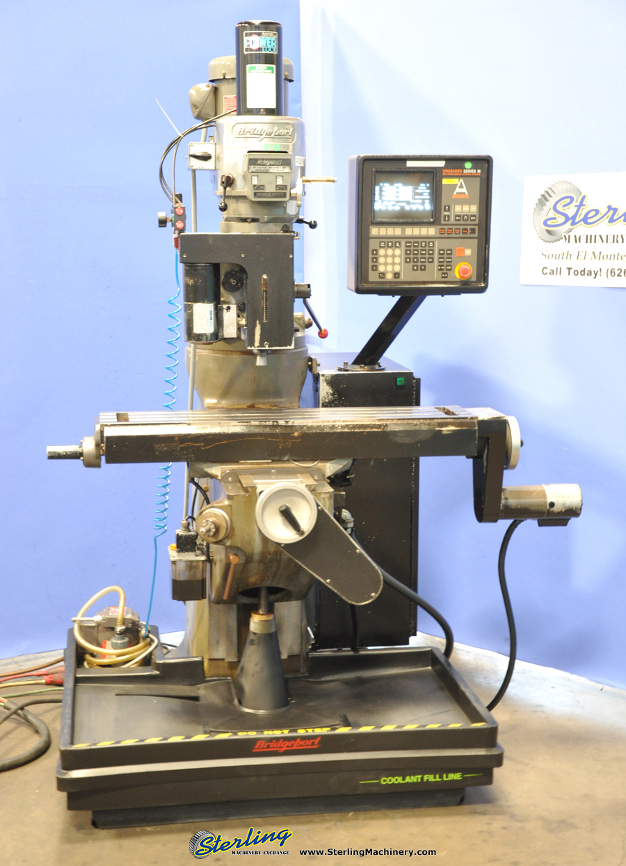 Used Bridgeport (Variable Speed) 3 Axis CNC Vertical Mill Sterling