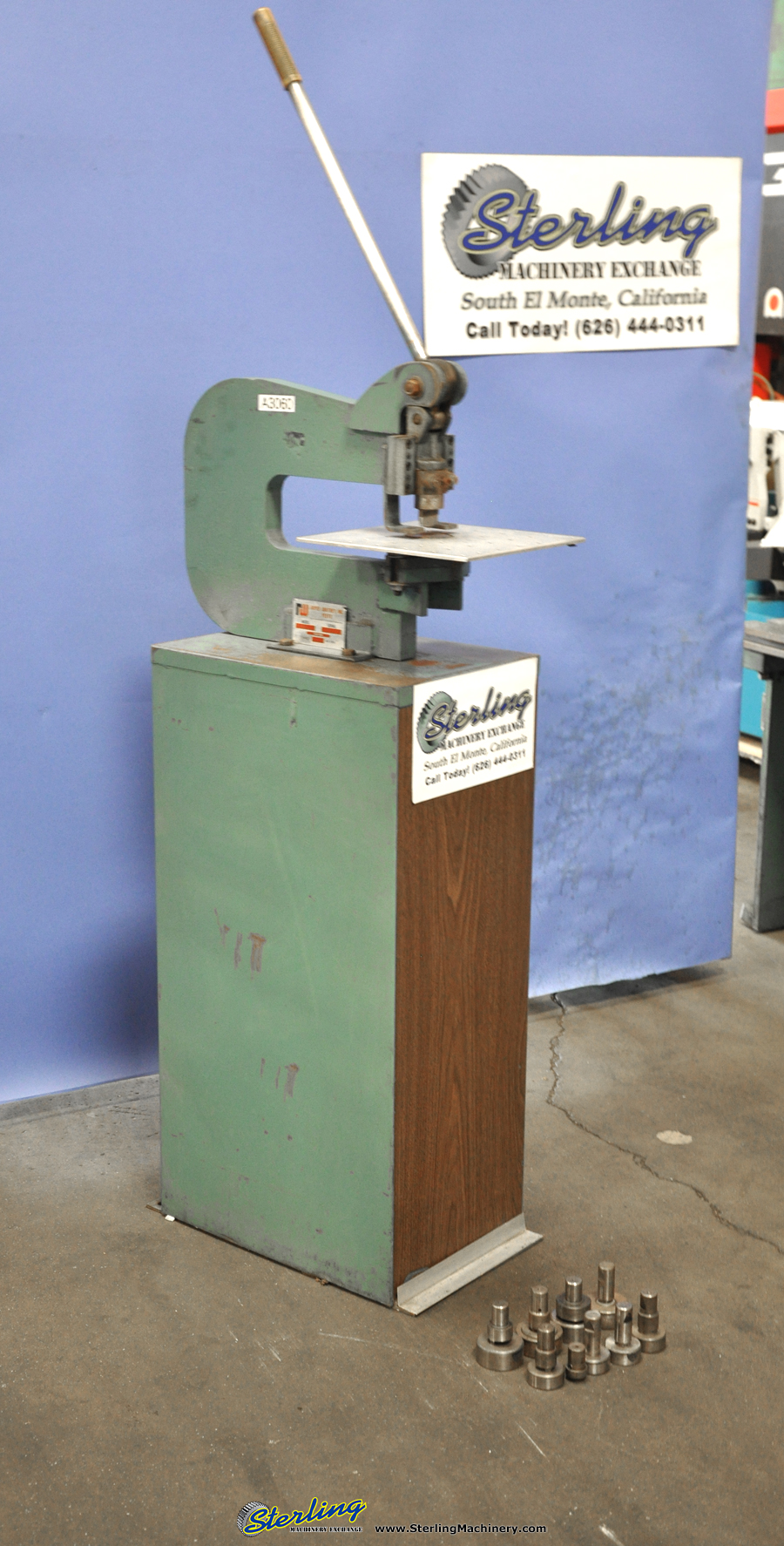 Used Roper Whitney Manual Hand Punch Single Station Punches