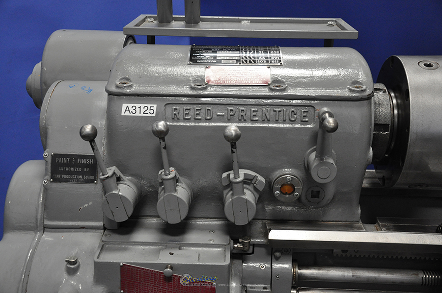 For Sale 14" x 36" Used Reed Prentice Heavy Duty Engine Lathe, Mdl. 14