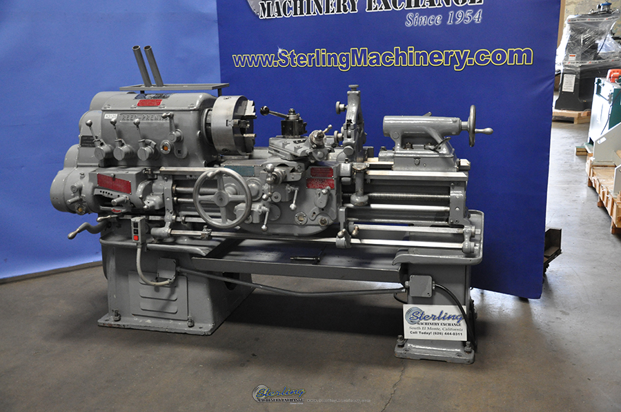 For Sale 14" x 36" Used Reed Prentice Heavy Duty Engine Lathe, Mdl. 14