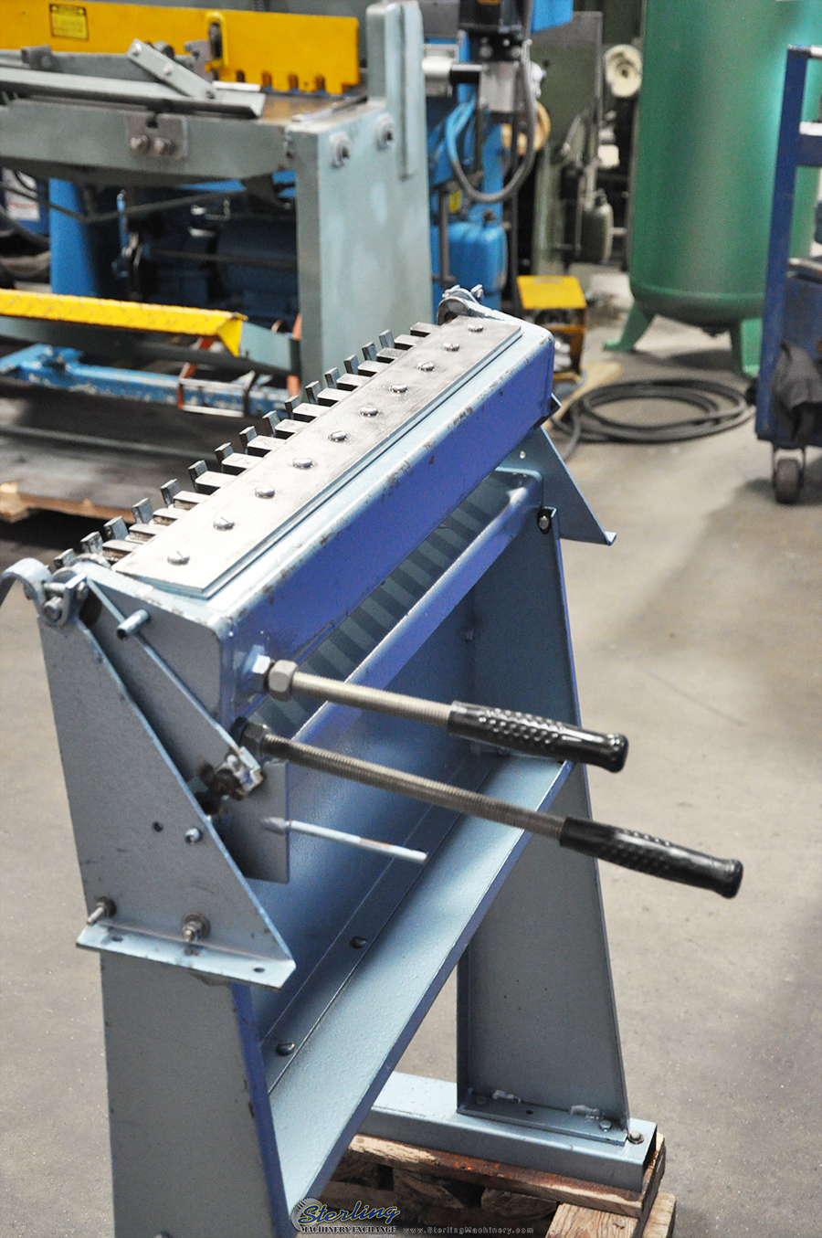 For Sale 20 Ga. x 18" Used Lockformer Hand Cleat Bender, Mdl. 18