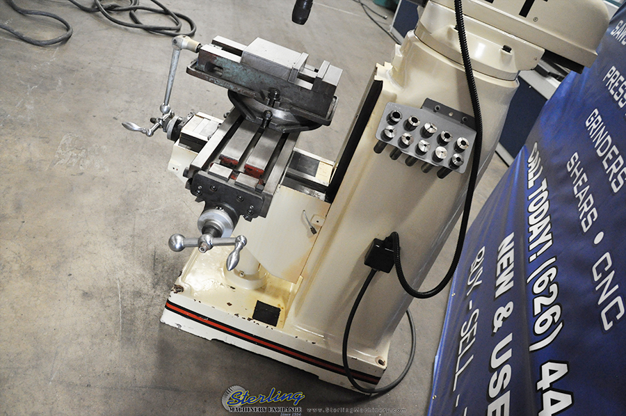 For Sale 8" x 36" Used Jet Vertical Mill, Mdl. JVM8361, Auto Lube