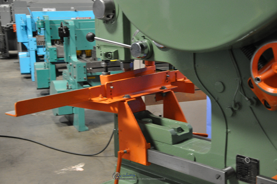 For Sale 71 Ton Used Mubea Mechanical Ironworker, Mdl. KBL 1 1/2, 4