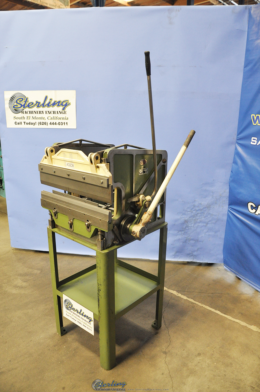 Used DiAcro Hand Press Brake Box & Pan/HandManual Press Brake