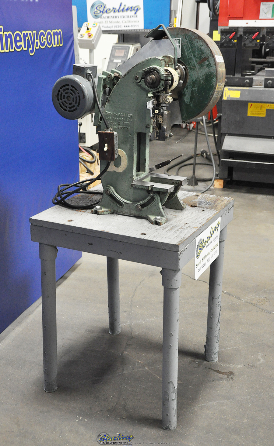 Used-Benchmaster-Used Benchmaster Punch Press-152-A3214-02
