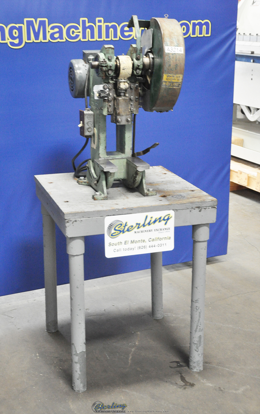 Used-Benchmaster-Used Benchmaster Punch Press-152-A3214-03