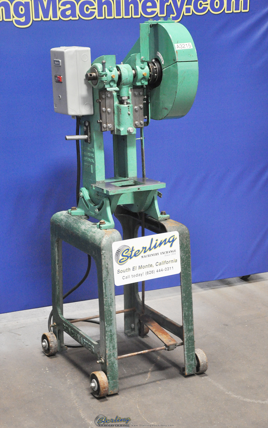 Used Benchmaster Punch Press - Presses Sterling Machinery