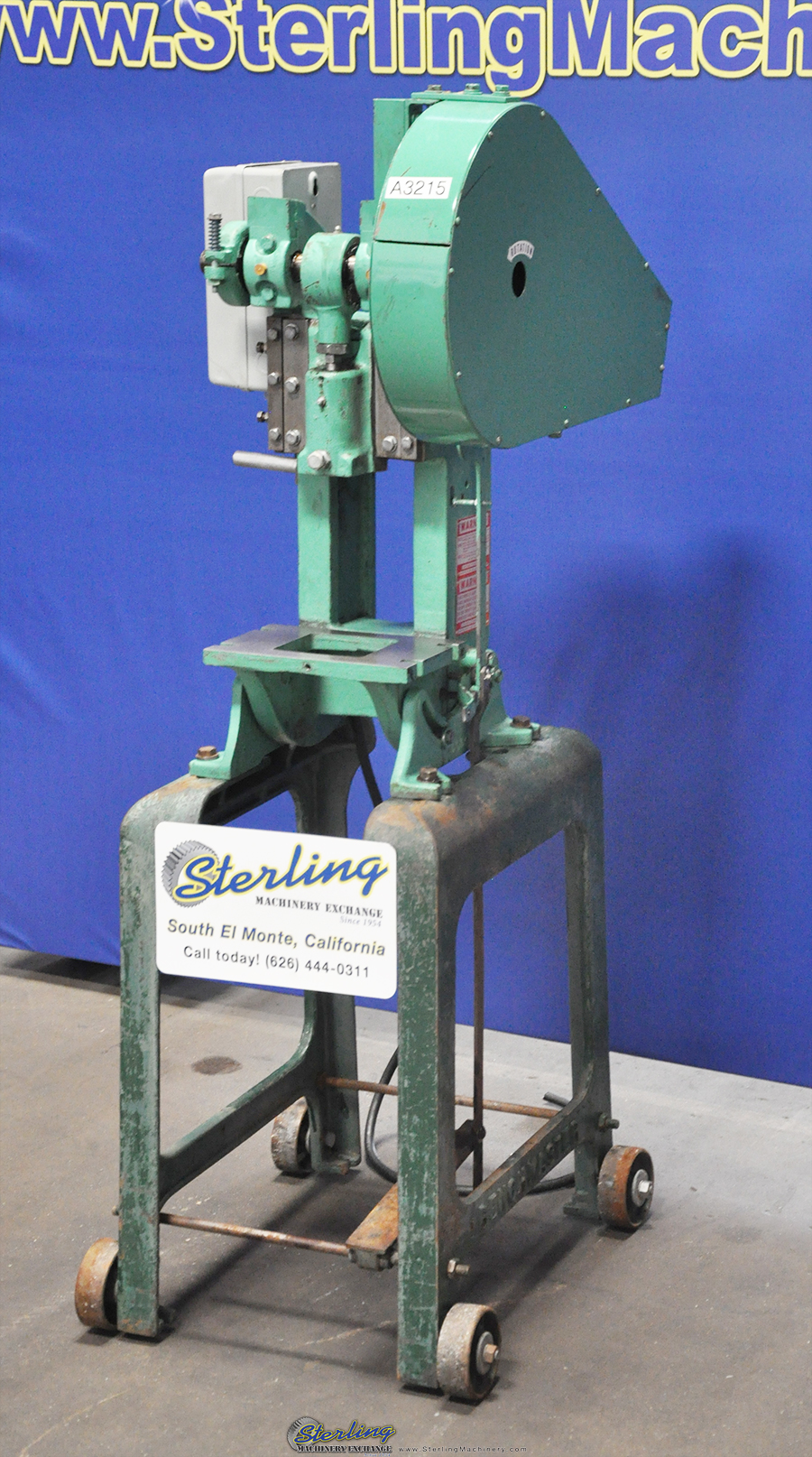 Used Benchmaster Punch Press - Presses Sterling Machinery