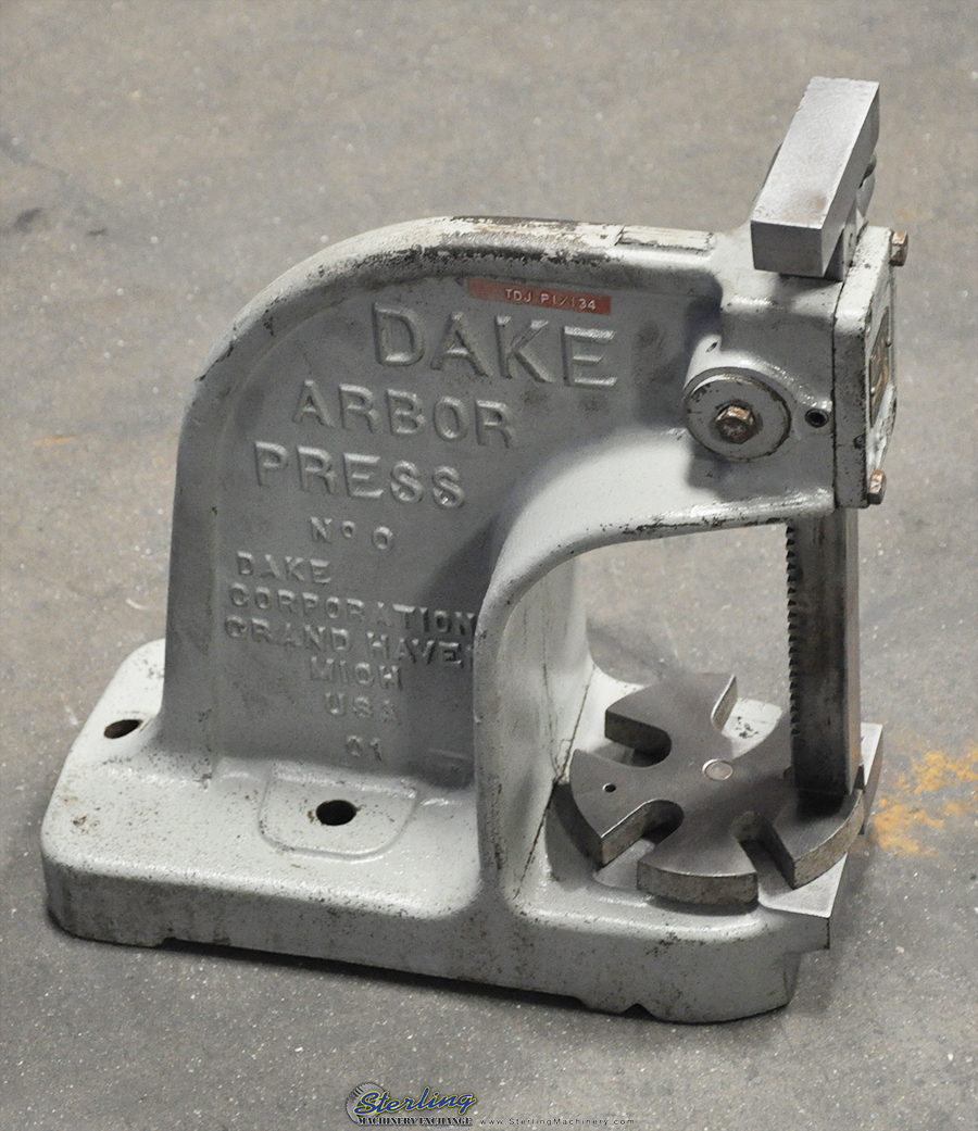 Used Dake Bench Top Arbor Press Arbor Presses Sterling Machinery