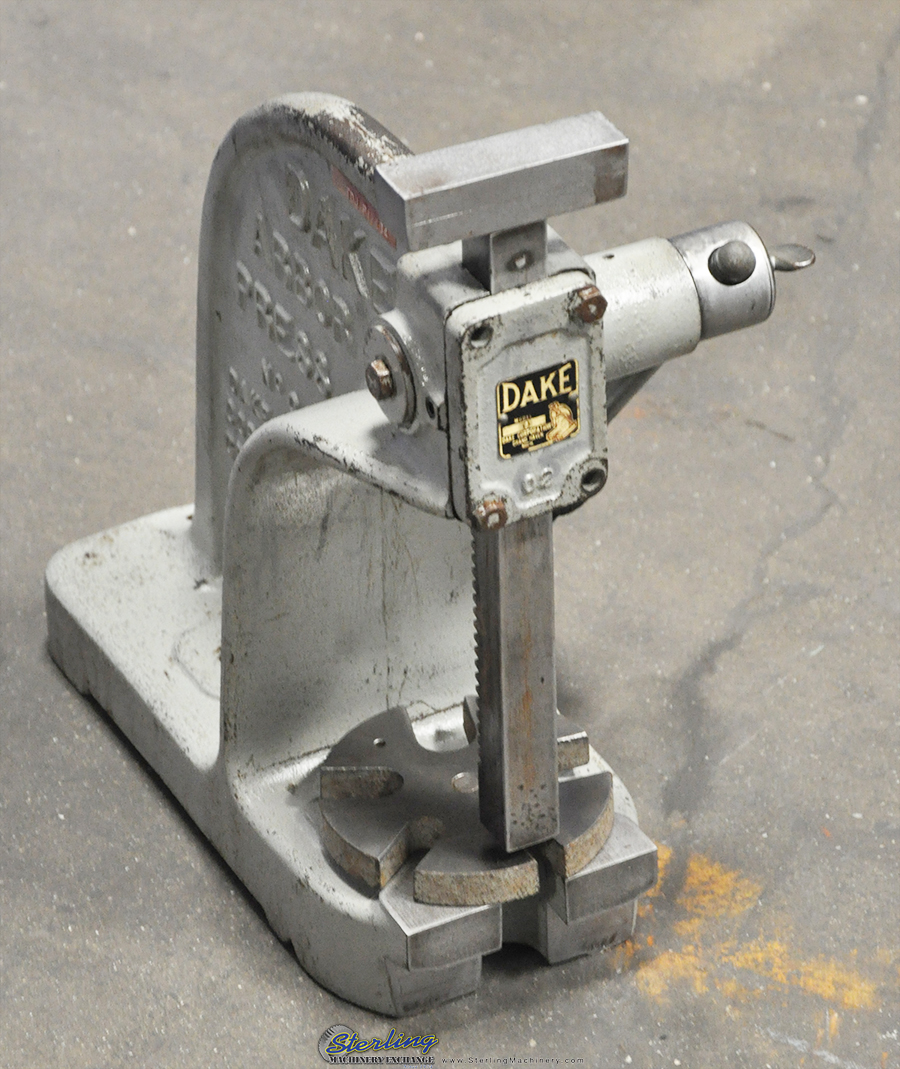 Used Dake Bench Top Arbor Press Arbor Presses Sterling Machinery