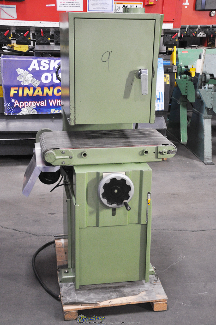 For Sale 15" Used Sheng Shing Wide Belt Sander (Woodworking), Mdl. SDM