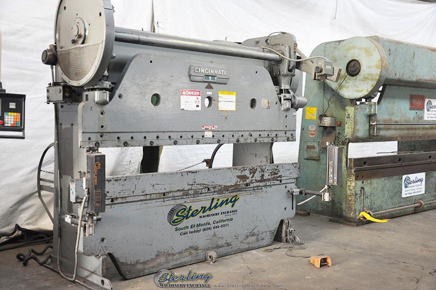 Used Cincinnati Mechanical Press Brake Sterling Machinery