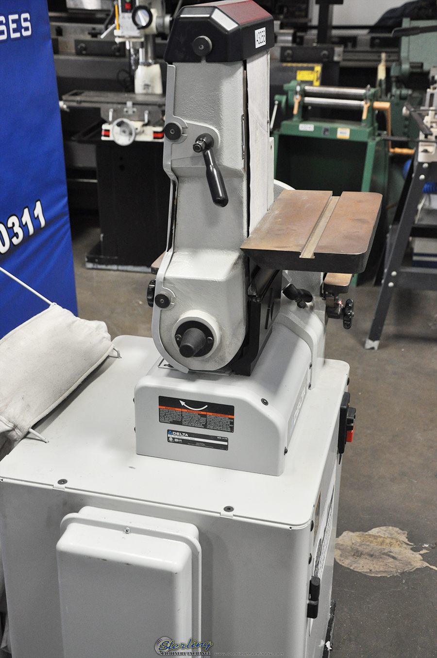 Used Delta Belt Sander/Disc Grinder Sterling Machinery