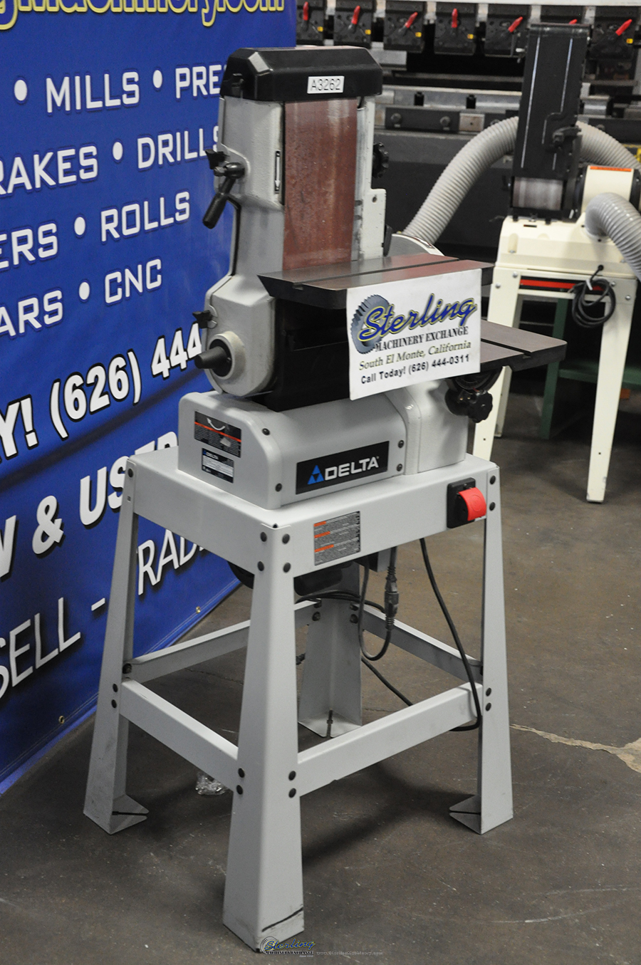 Used Delta Belt Sander and Disc Grinder Combination Machines