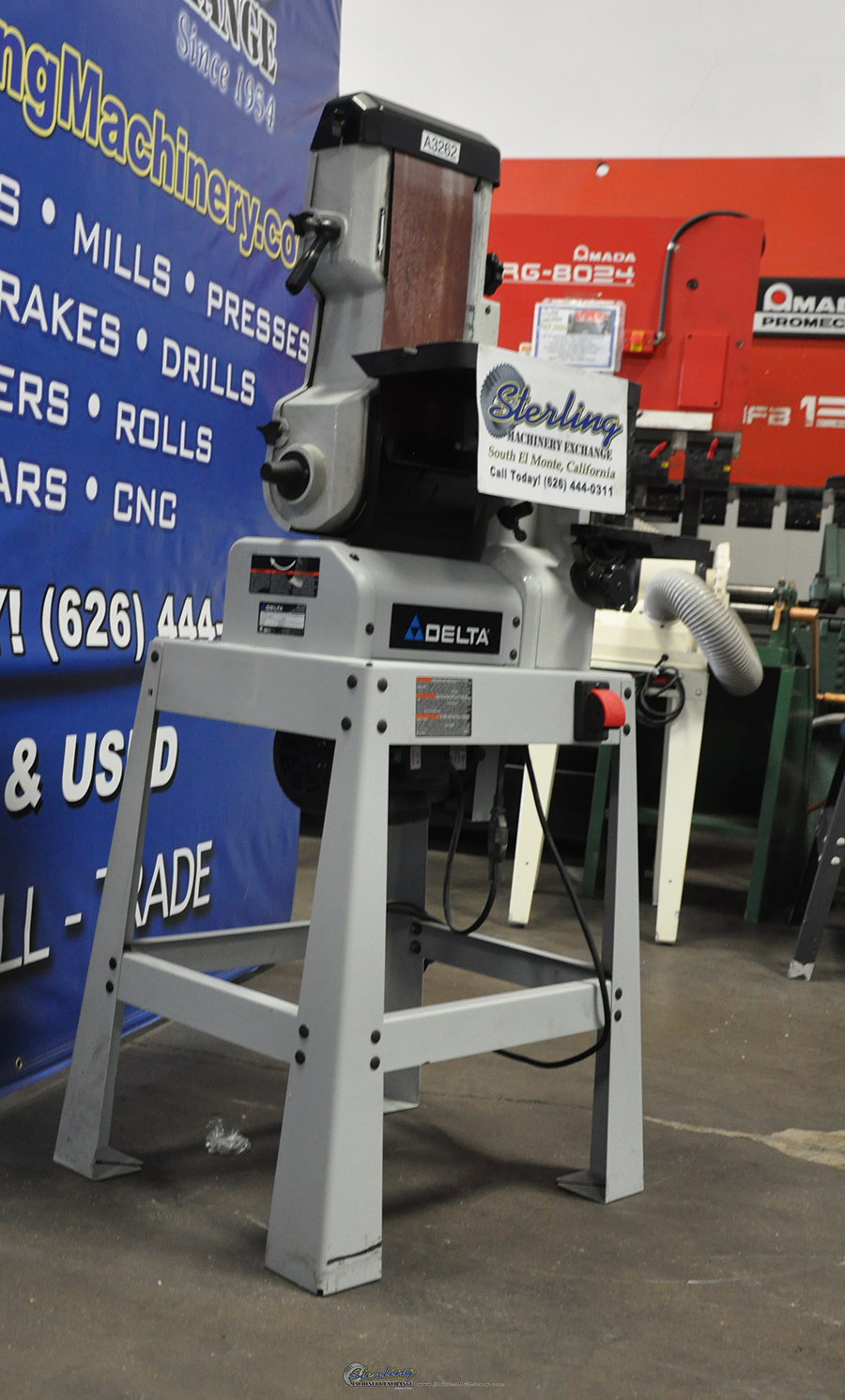 Used Delta Belt Sander and Disc Grinder Combination Machines