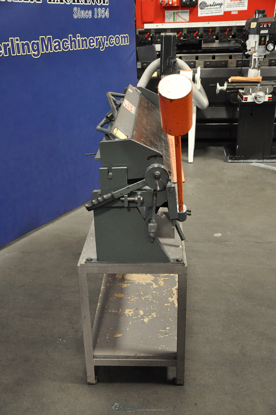 Used Enco Box and Pan Finger Brake Sterling Machinery