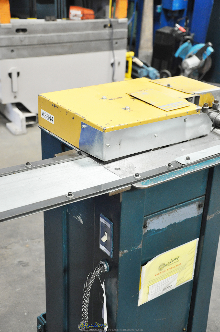 For Sale 24 Ga. Used Lockformer Collar Maker, Mdl. G690, Notch, Bead