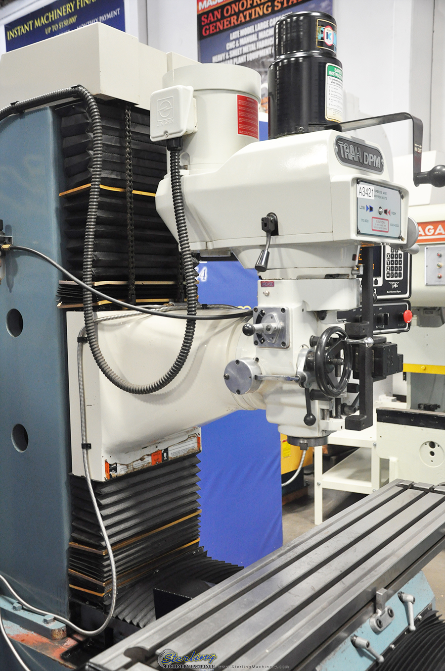 Used Trak DPM CNC 3 Axis Vertical Bed Mill Vertical (Bridgeport Type