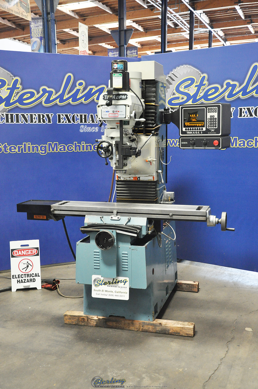 Used Trak DPM CNC 3 Axis Vertical Bed Mill Vertical (Bridgeport Type