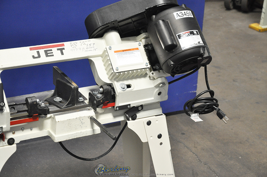 For Sale 5" x 6" Used Jet Horizontal/Vertical Bandsaw, Mdl. HVBS56M