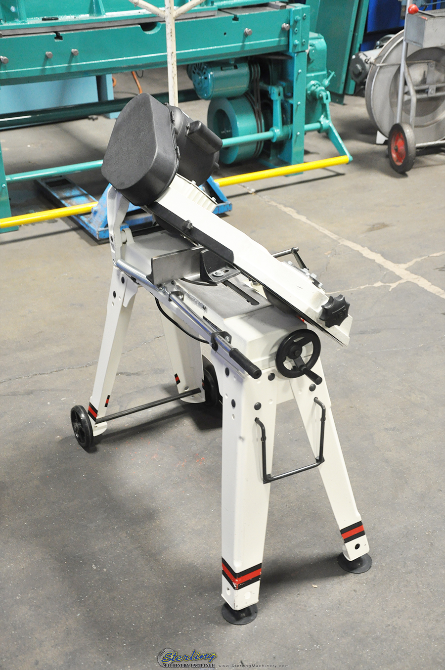 For Sale 5" x 6" Used Jet Horizontal/Vertical Bandsaw, Mdl. HVBS56M