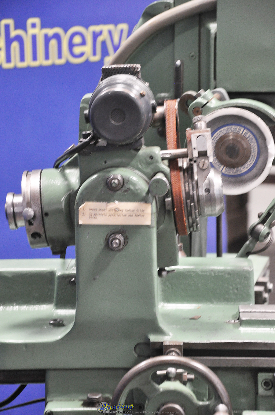 Used Cincinnati Monset Cutter & Tool Grinder With Motorized Workhead