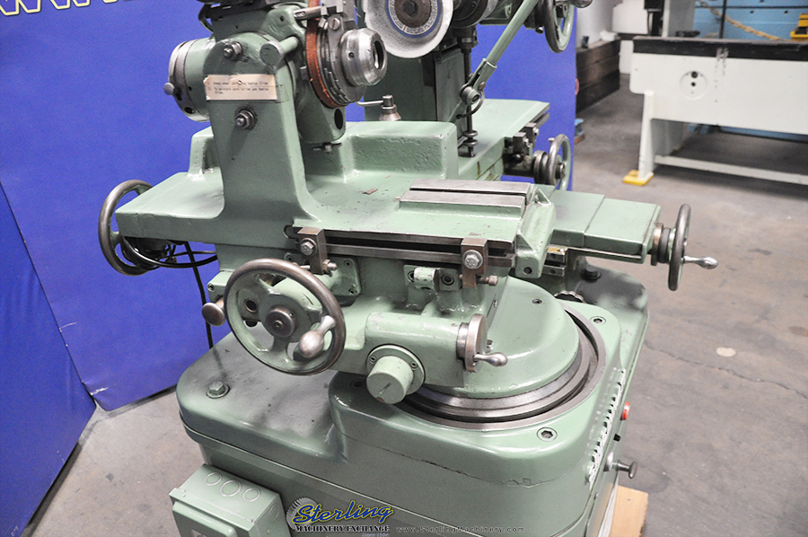 Used Cincinnati Monset Cutter & Tool Grinder With Motorized Workhead