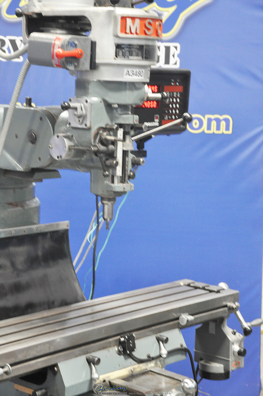 For Sale 9" x 49" Used MSC Vertical Milling Machine, Mdl. Series 1