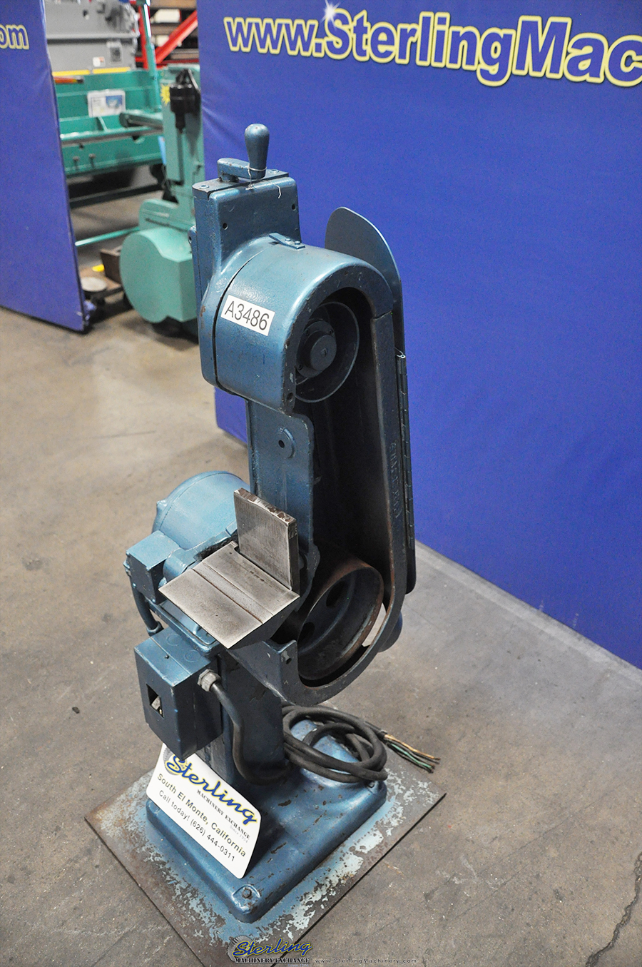 Used Benchmaster Punch Press - Presses Sterling Machinery Used Porter-Cable Belt Sander Sterling Machinery