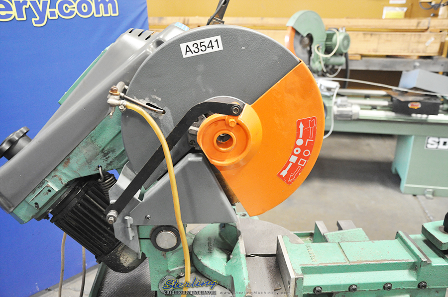 For Sale: 14" Used Pedrazzoli Super Brown Cold Saw, Mdl. SB350/60 MRM