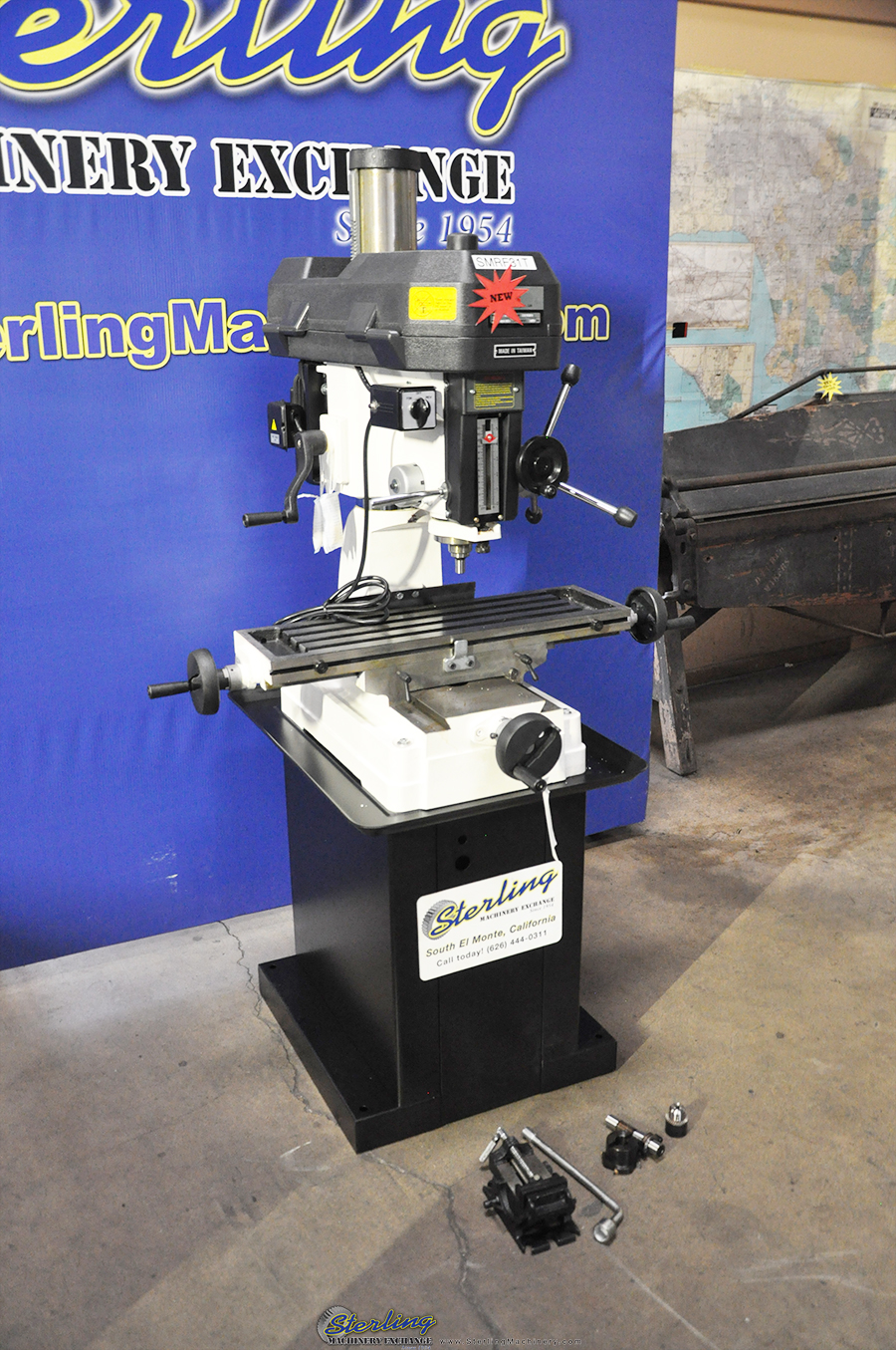 For Sale 8" x 28" Brand New Birmingham/Rong Fu Milling/Drilling Machine , Mdl. RF31T, Deluxe