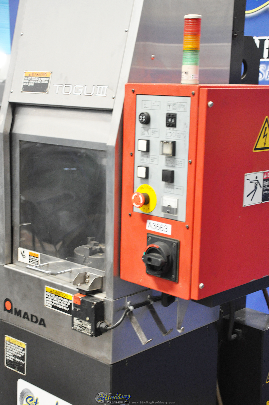 Used Amada Togu III Automatic Punch & Die Grinder Sterling Machinery