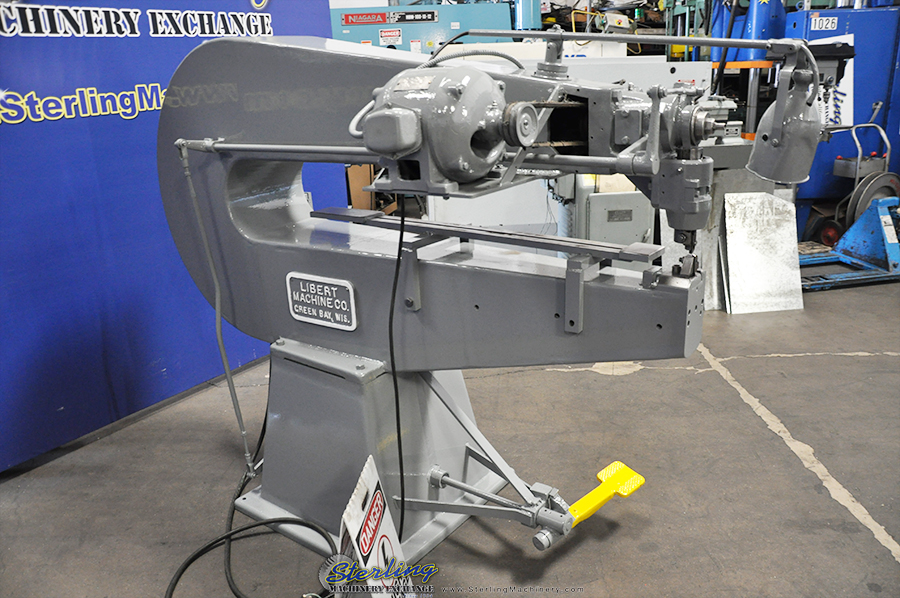 For Sale 1/4" x 60" Used Libert Circle Shear Nibbler, Mdl. 1060, Foot