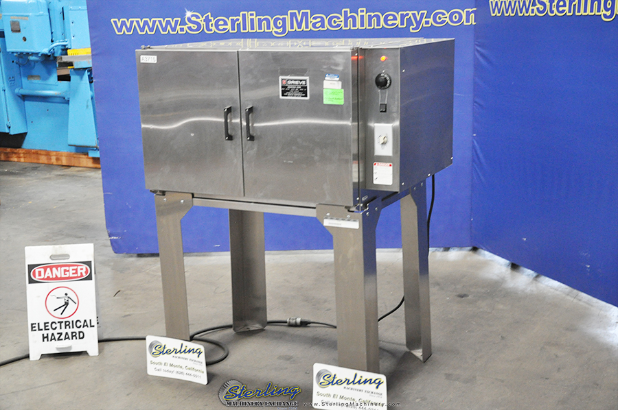 Used-Grieve-Used Grieve Heat Treat Convection Batch Oven-NB-350-A3715-010