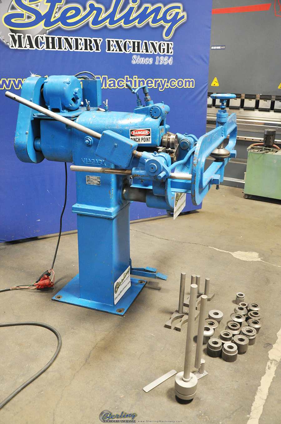 For Sale 12 14 16 Ga. Used Niagara Power Rotary Crimping & Beading