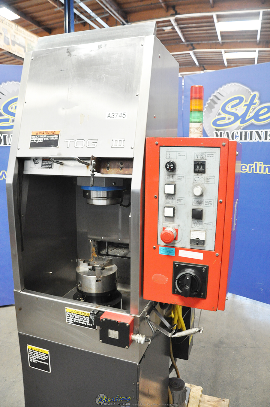 Used Amada Togu III Automatic Punch & Die Grinder Sterling Machinery