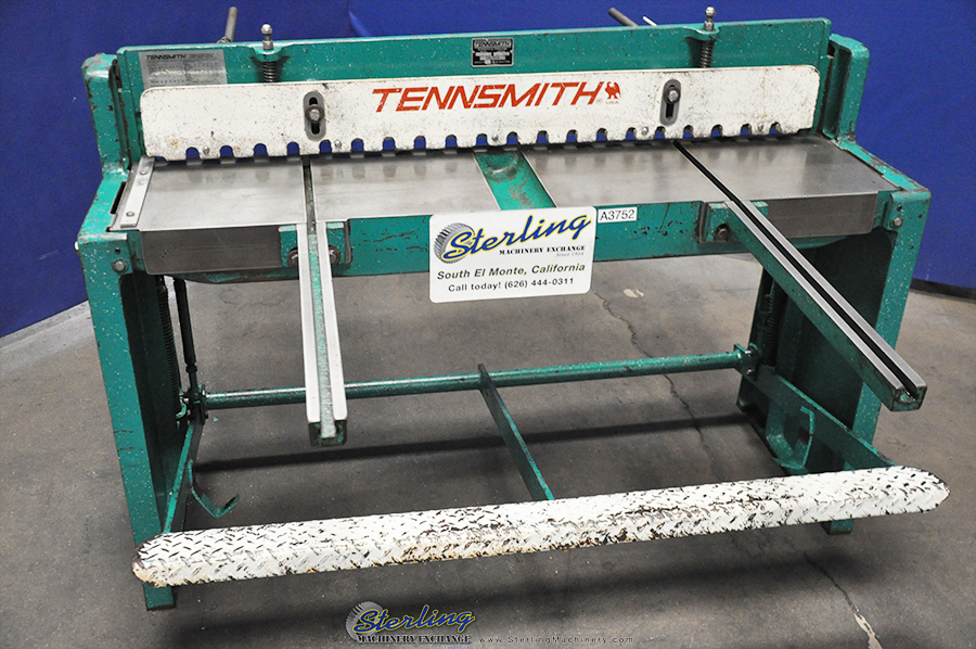 Used Tennsmith Foot Shear Sterling Machinery