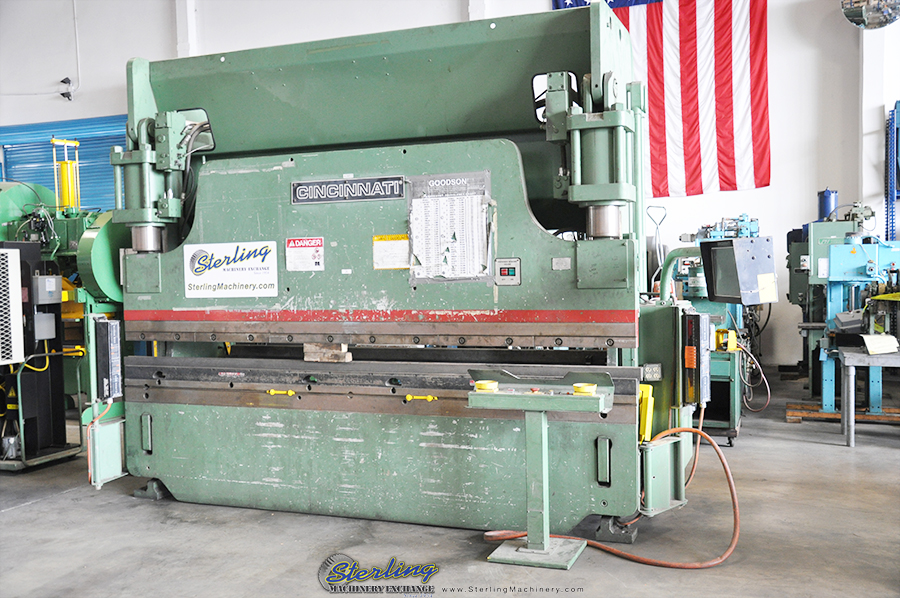 Used-Cincinnati, Inc-Used Cincinnati CNC Hydraulic Press Brake-175 CBIIX10'-A3857-01