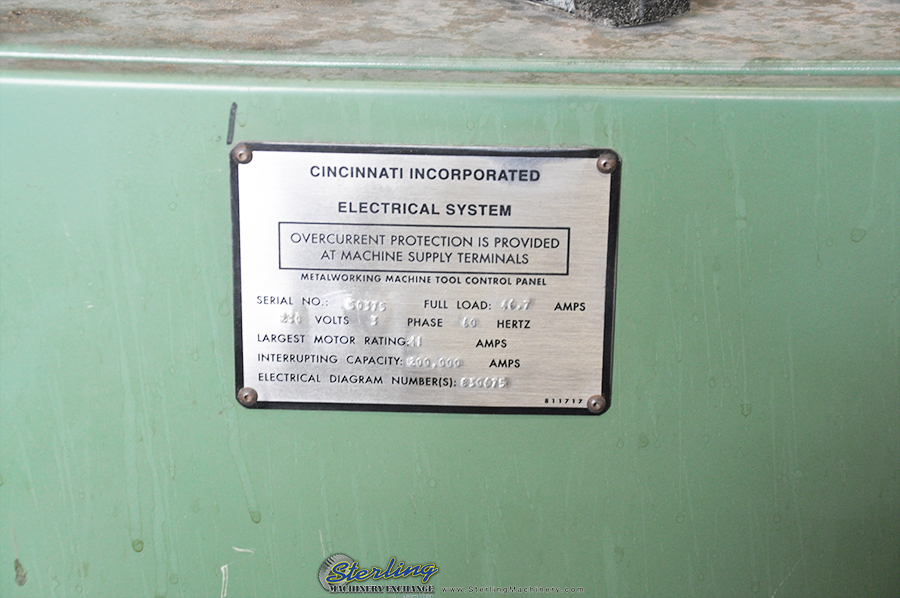 Used-Cincinnati, Inc-Used Cincinnati CNC Hydraulic Press Brake-175 CBIIX10'-A3857-08
