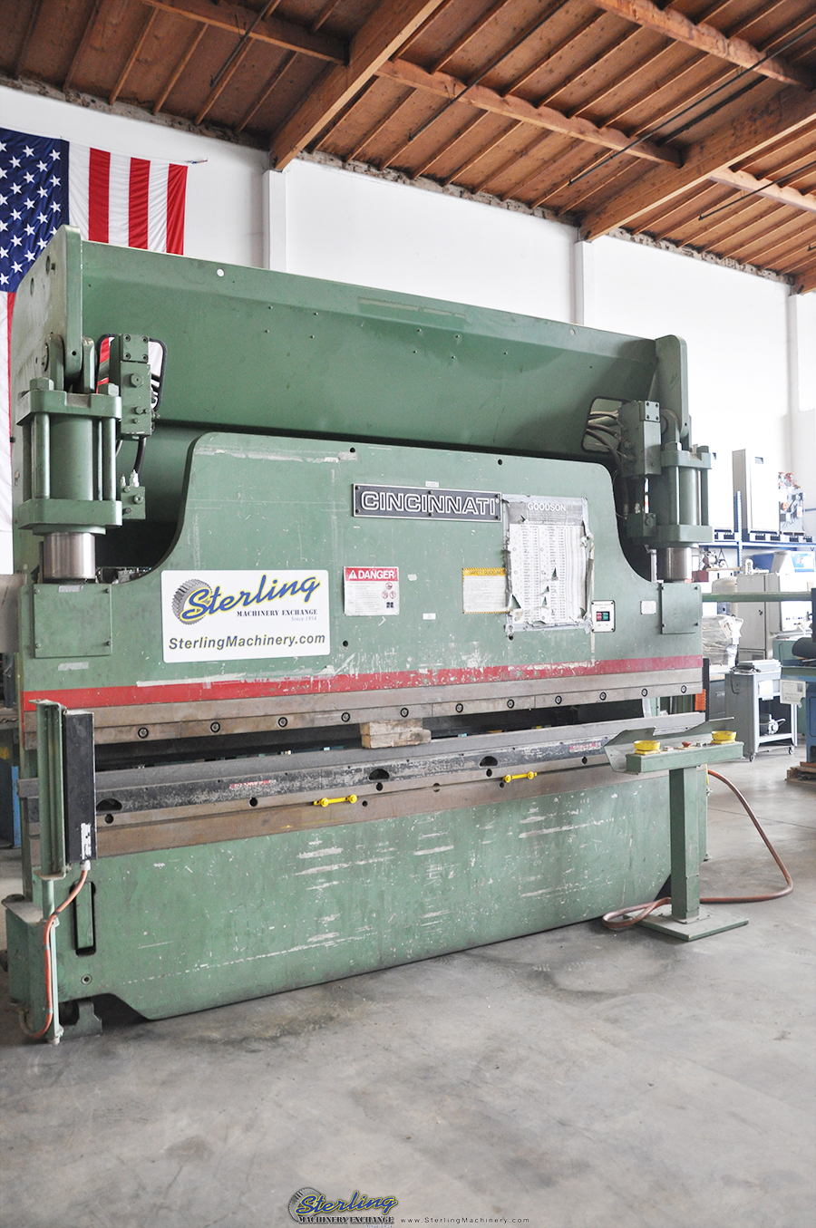 Used-Cincinnati, Inc-Used Cincinnati CNC Hydraulic Press Brake-175 CBIIX10'-A3857-034