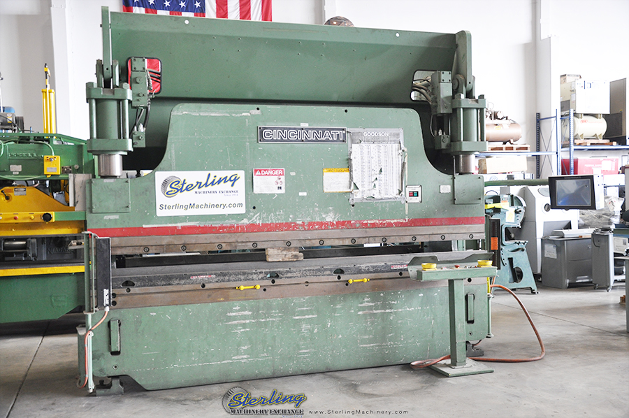 Used-Cincinnati, Inc-Used Cincinnati CNC Hydraulic Press Brake-175 CBIIX10'-A3857-036