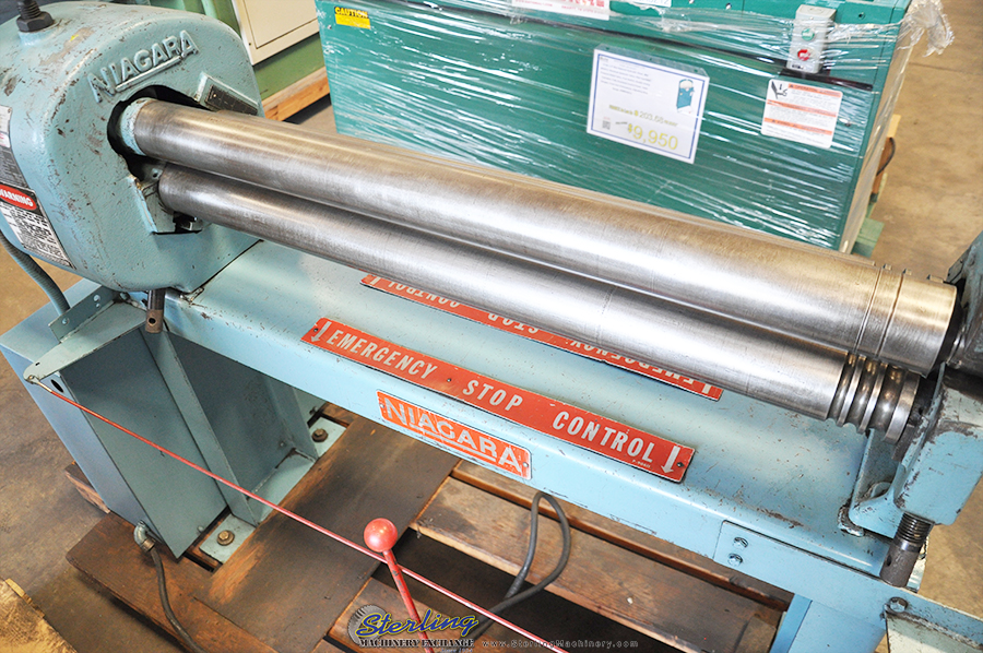 Used Niagara Powered Slip Roll Plate Bending (Slip Roll, Pyramid