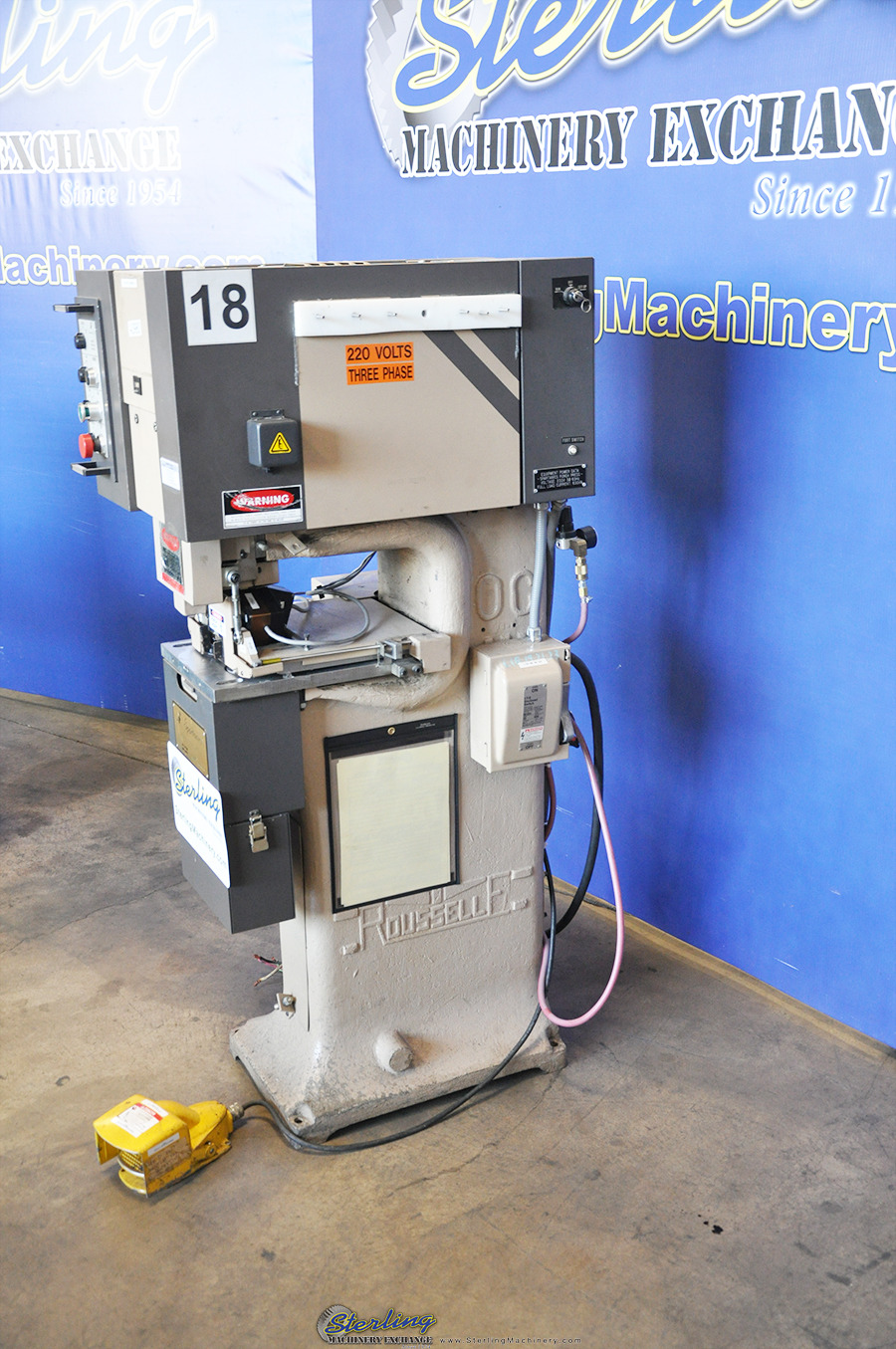 For Sale 2 Ton Used Spartanics Automatic Registration Punch Press, Mdl
