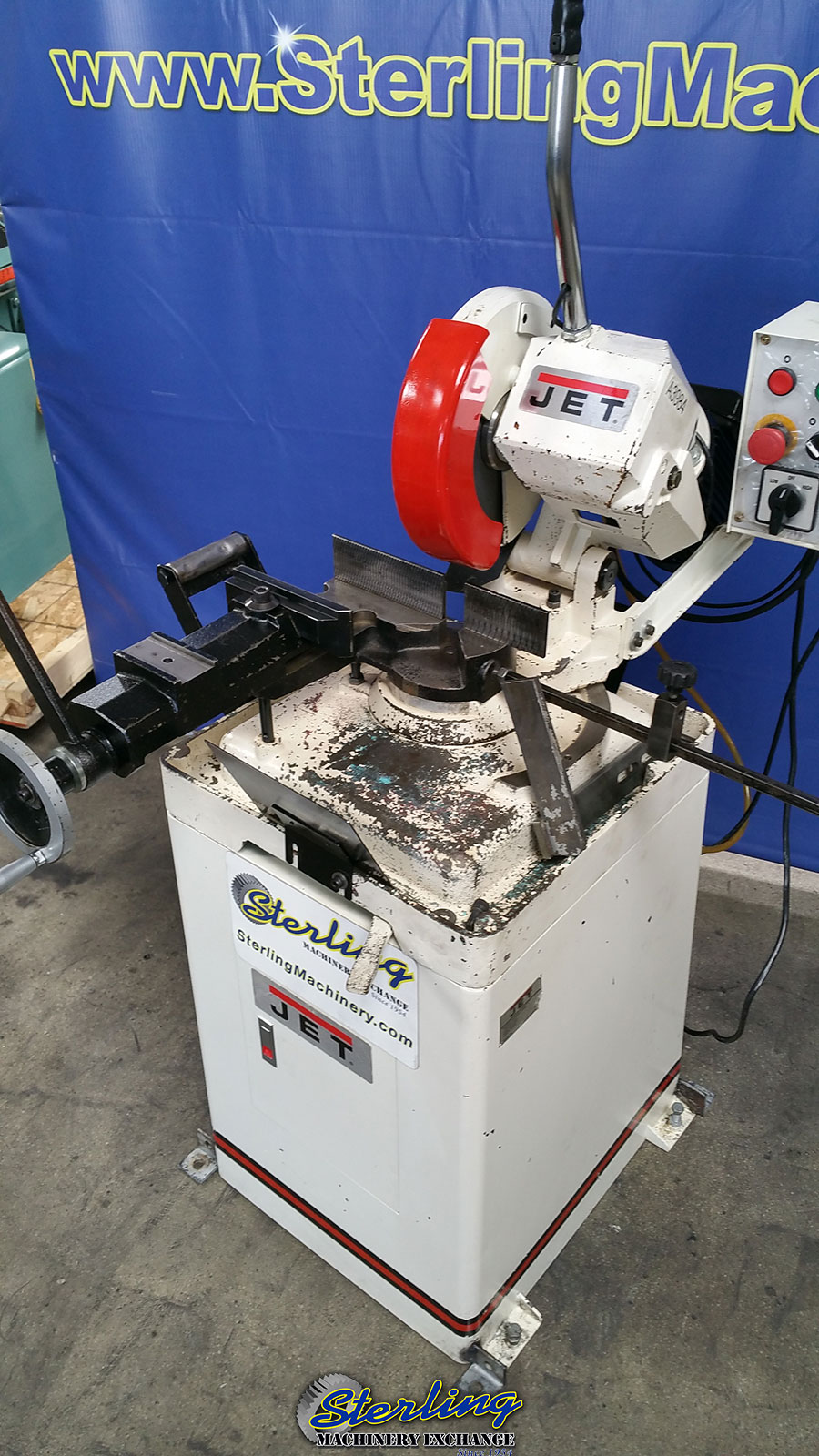 Used Jet Manual Cold Saw Sterling Machinery