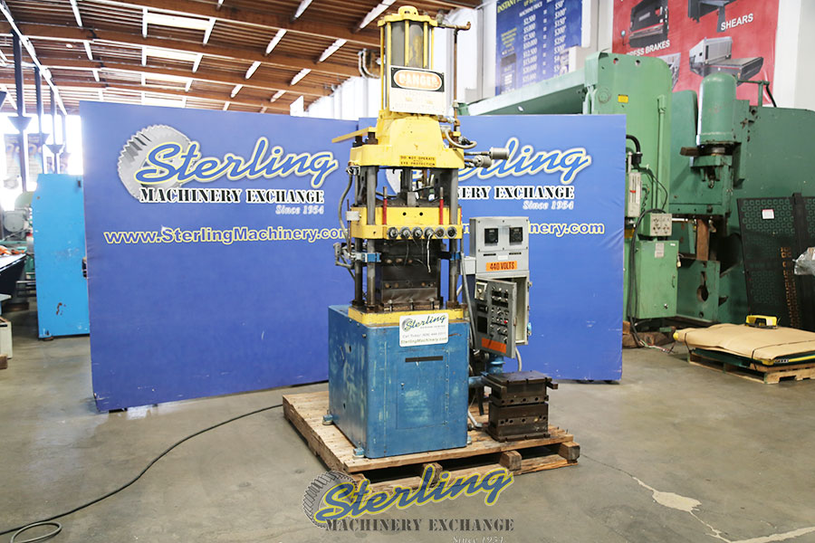 Used Custom 4 Post Heated Laminating Press Laminating, Heated Platen