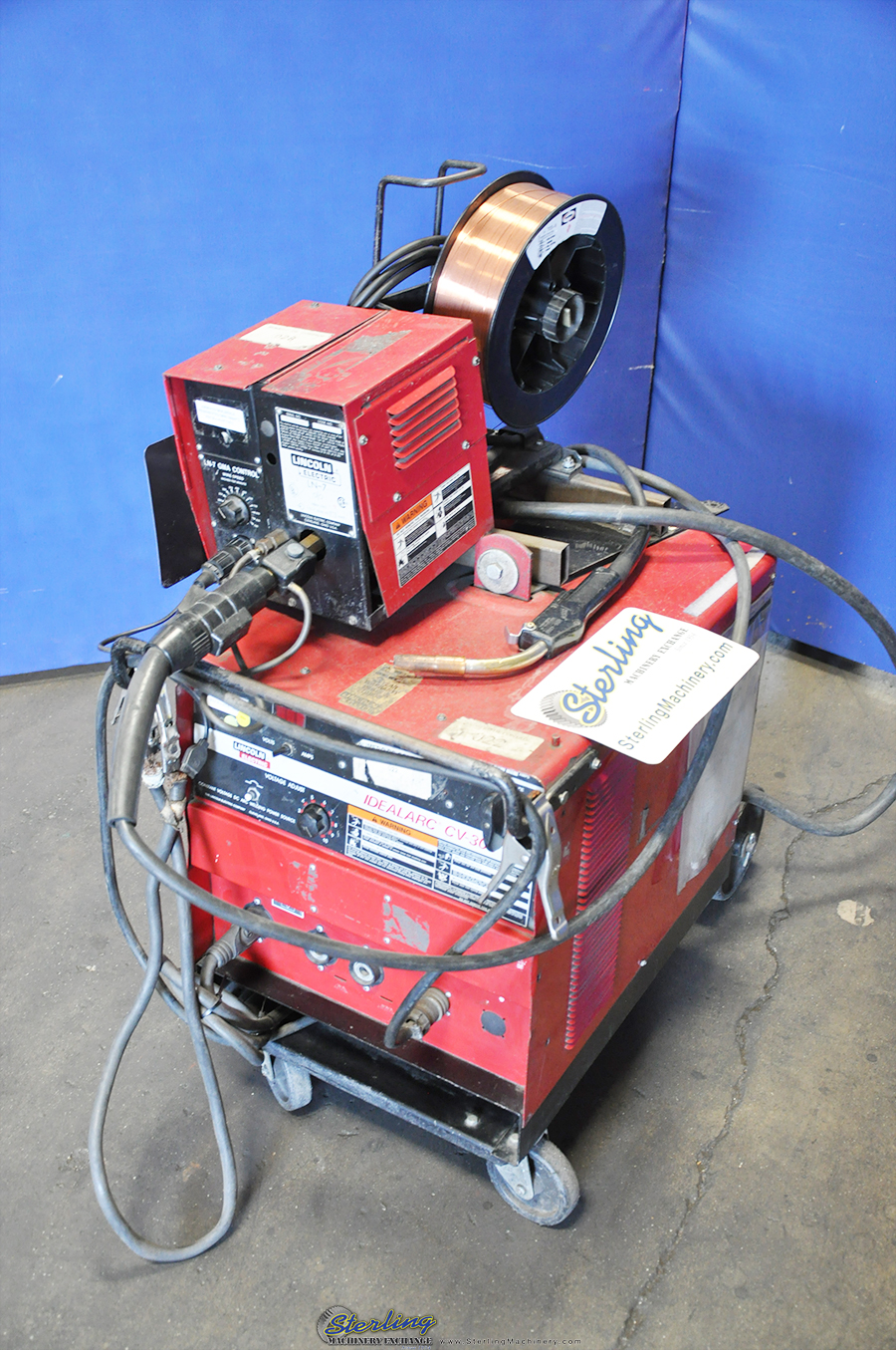 Used Lincoln Constant Voltage Dc Arc Welding Power Source With Ln