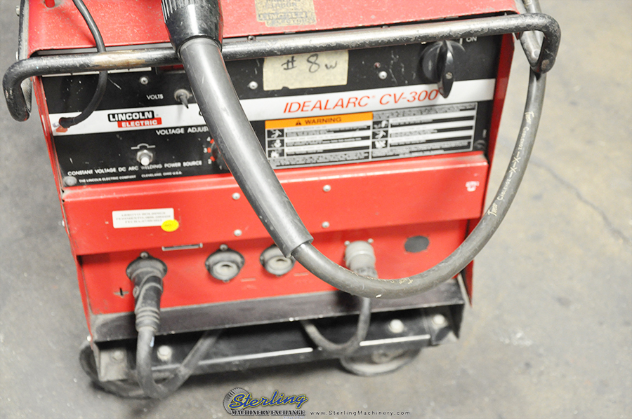 Used Lincoln Constant Voltage DC Arc Welding Power Source with LN7 Feeder Tig, Mig, Arc