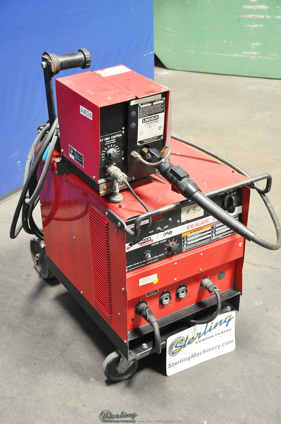 Used Lincoln Constant Voltage DC Arc Welding Power Source with LN7