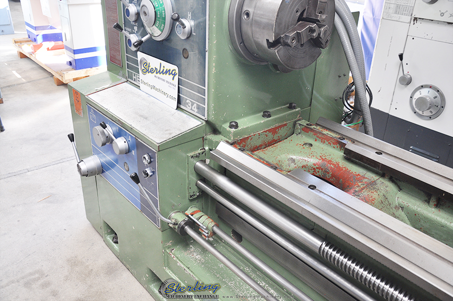 Used-Kingston-Used Kingston Heavy Duty Gap Bed Precision Lathe-HR2000-A4046-08